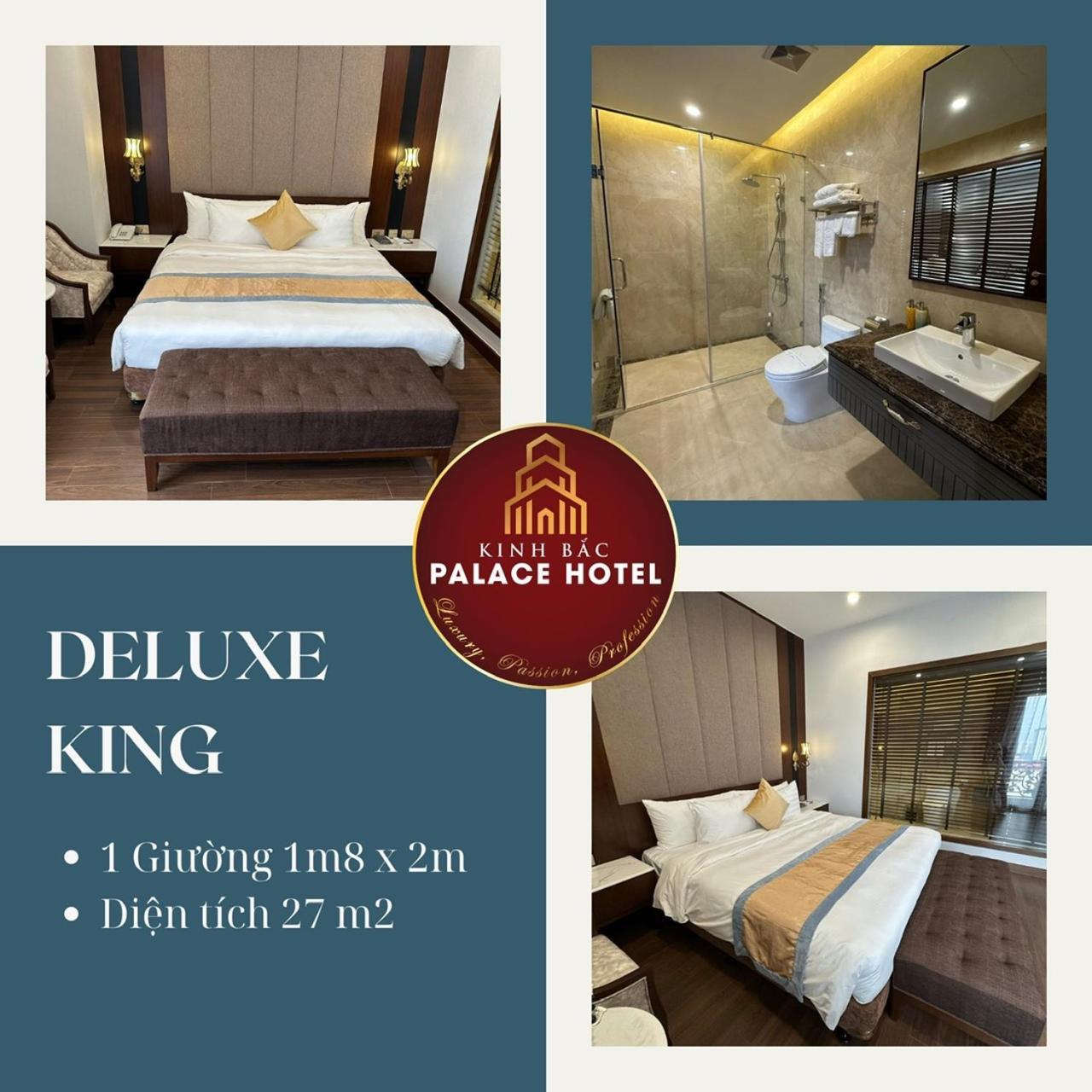 Kinh Bac Palace Hotel Bac Ninh Exterior photo